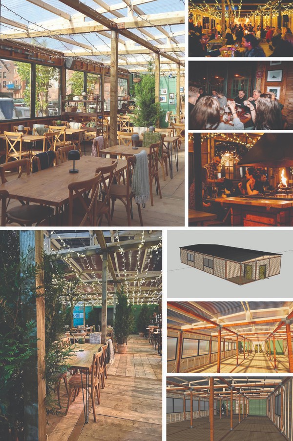 18m x 9m Timber Event Structure
