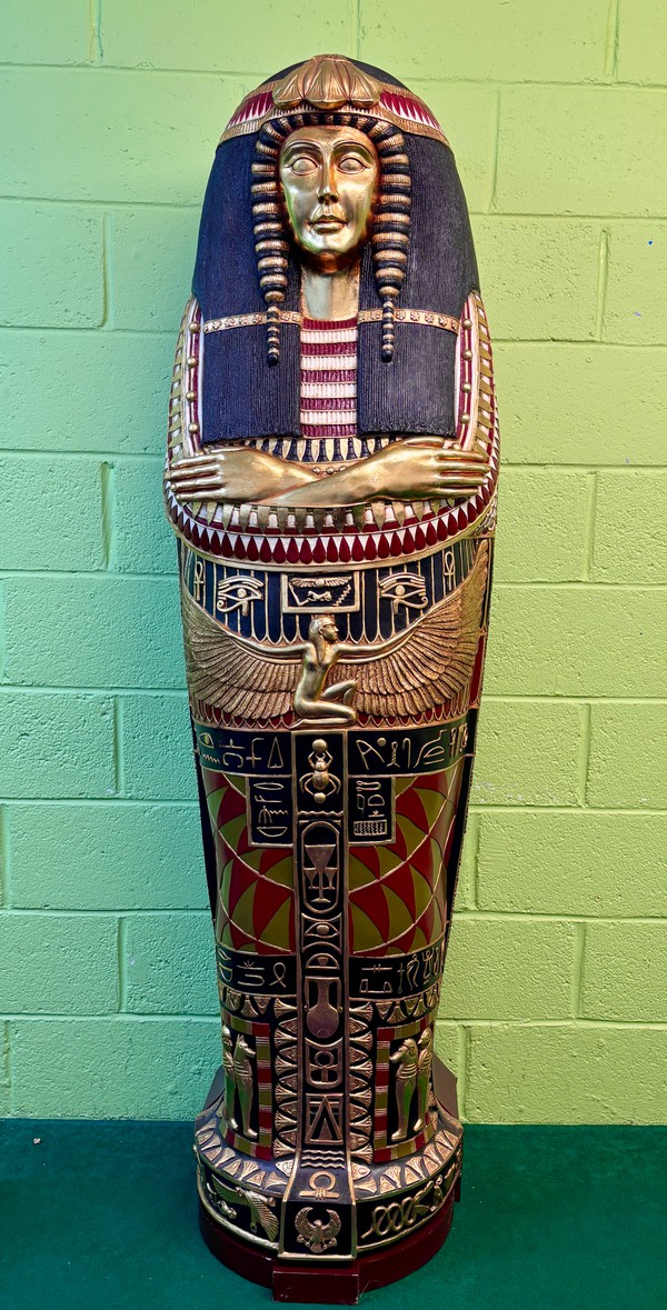 Second Hand Egyptian Sarcophagus Props Second Hand Egyptian Sarcophagus Props