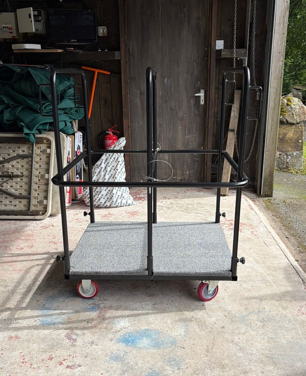 Brand New Upright Table Trolley Brand New Upright Table Trolley