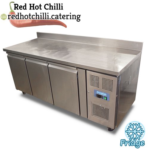 Polar 3 Door Prep Fridge