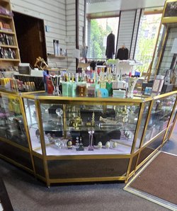 Brass and Glass Display Counter / Showcase