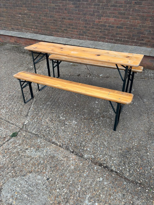 Oktoberfest Wooden Tables