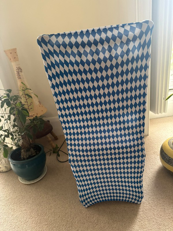Blue And White chair covers for sale Blue And White chair covers for sale