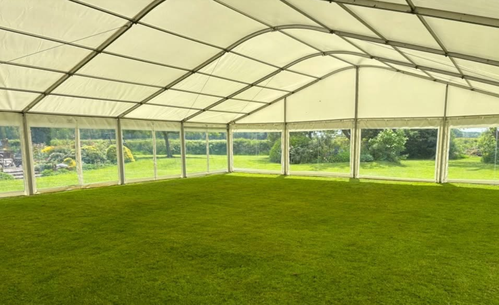12m x 30m Clear Span Marquee with curved roof