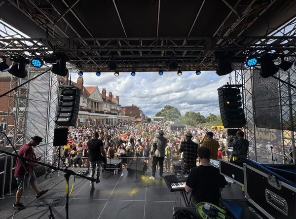 Second hand stage roof for sale