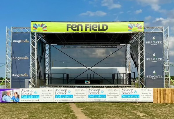 Stage roof aluminium truss