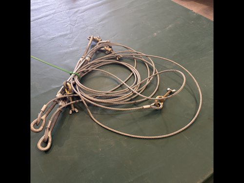 Marquee bracing wires / cables
