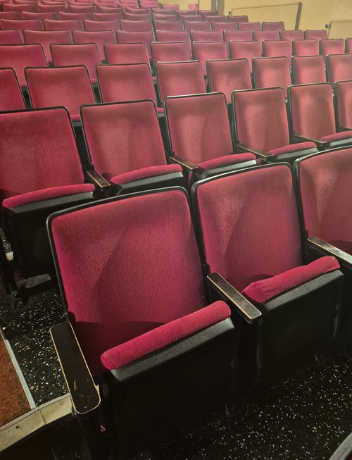 130x Vintage Cinema Seats For Sale