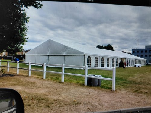 HTS GZ Aluminium framed marquee – 20m