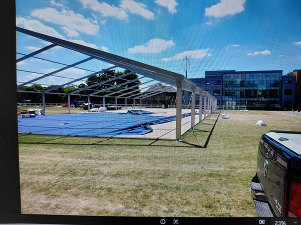 20m HTS GZ Aluminium framed marquee 20m HTS GZ Aluminium framed marquee