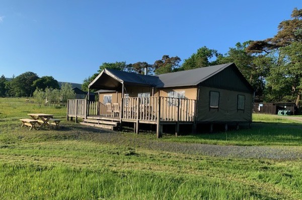 Used 3x 6m x 10m Glamping Safari Tents Used 3x 6m x 10m Glamping Safari Tents