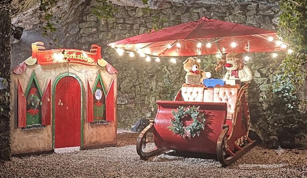 Santa's sleigh for Christmas Santa's sleigh for Christmas