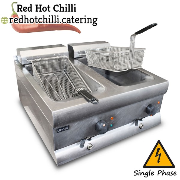 Lincat Countertop Twin Tank Fryer For Sale