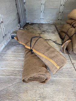 21x Coconut Carpet Rolls For Sale