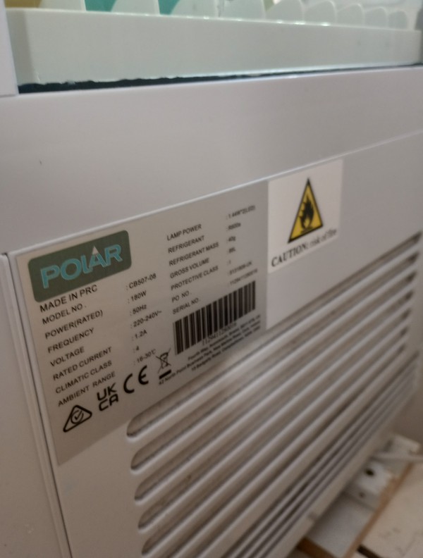 100Ltr Drinks Fridge For Sale