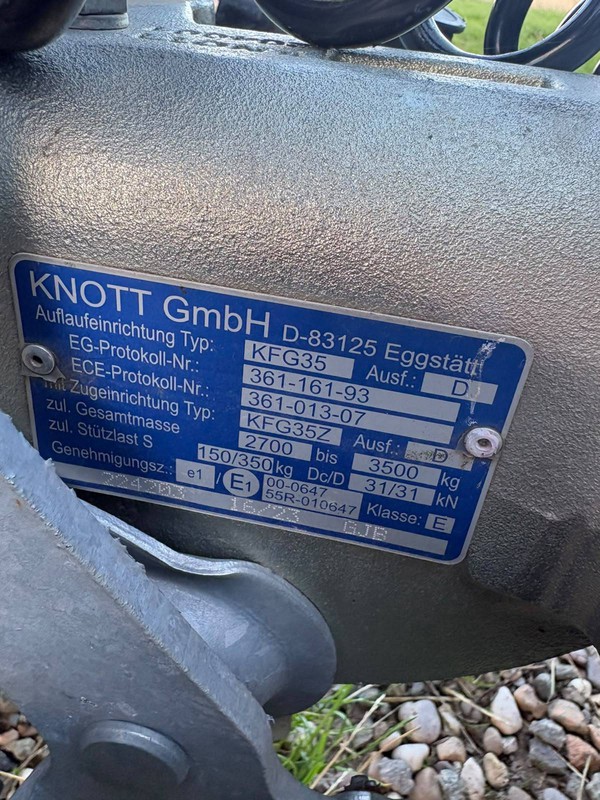 Knott tow hitch KFG35 Knott tow hitch KFG35