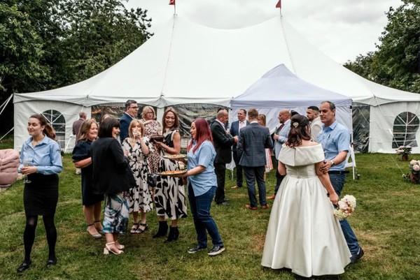 Garden wedding marquee for sale