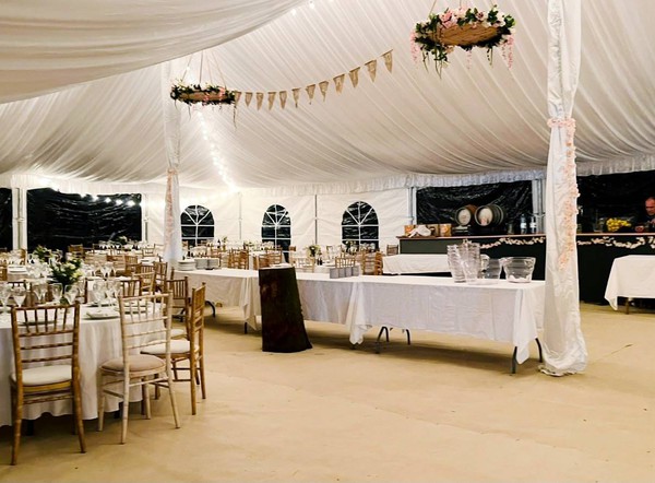 Traditional marquee 12m x 18m (40ft x 60ft)
