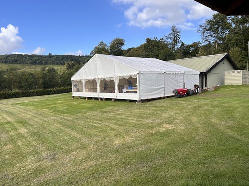 12m x 24m Clearspan Marquee