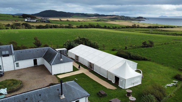 Large White Clearspan marquee Large White Clearspan marquee