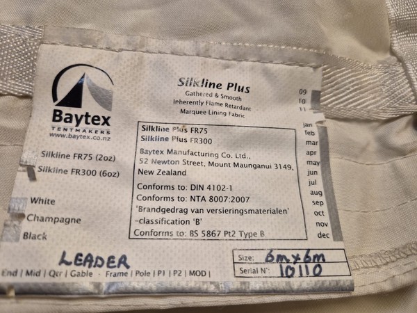Champagne Baytex Silkline Linings