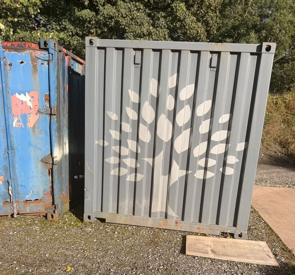Decorated 20ft Shipping Container Decorated 20ft Shipping Container
