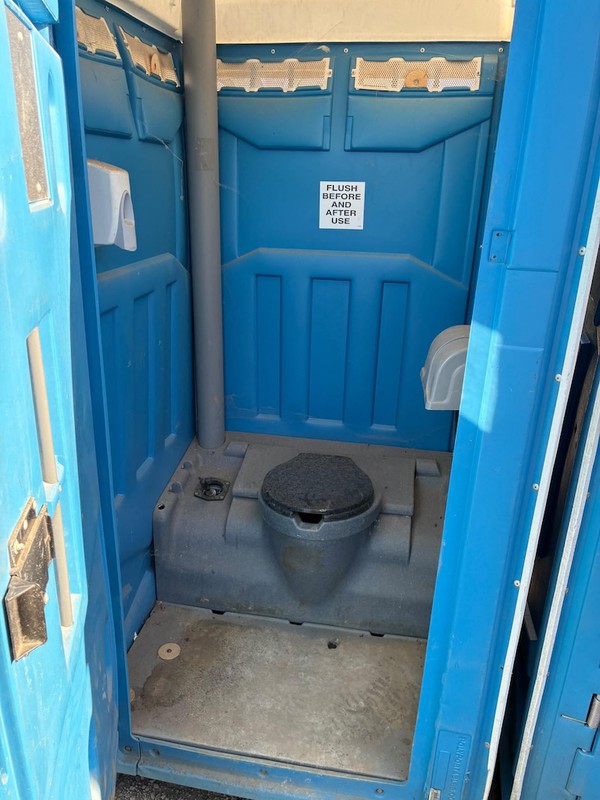 Blue PolyPortable Toilets Blue PolyPortable Toilets