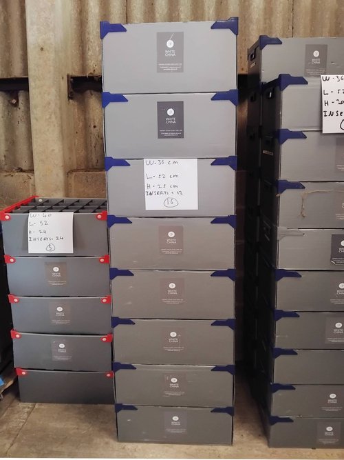 Glass Storage / Transport Boxes
