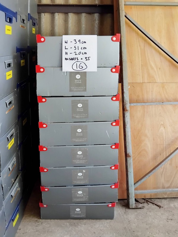 Correx storage boxes for sale