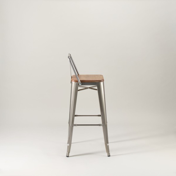 High Table And Four Stool Set For Sale