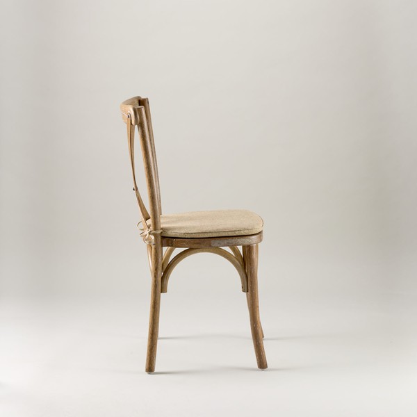 Crossback Chairs With Seat Pads
