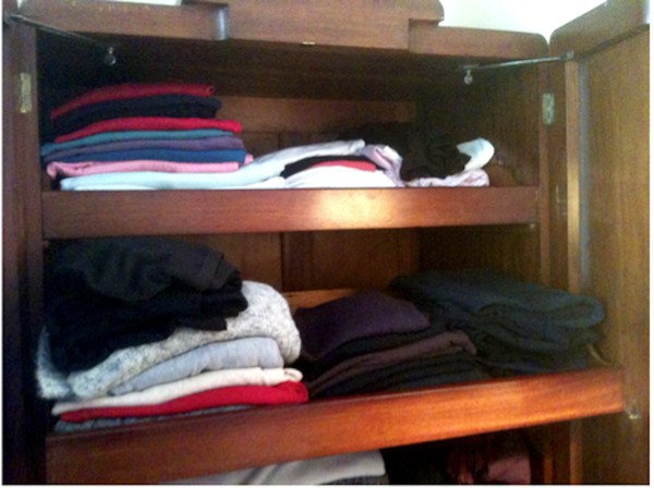 wardrobe shelves