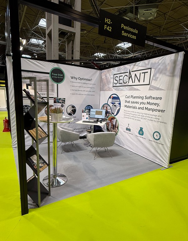 2.95m x 2.4m Modular Exhibition Stand