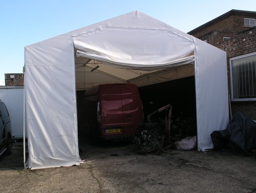 30ft x 20ft Steel Framed Marquee For Sale