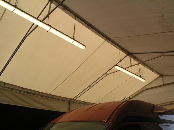 Used 30ft x 20ft Steel Framed Marquee