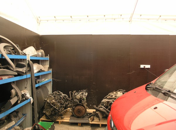 Used Heavy Duty Framed Marquee