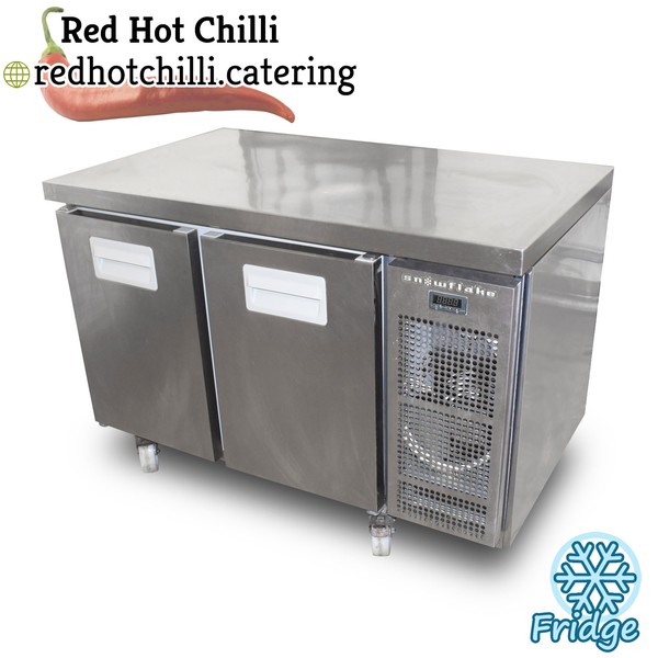Two door bench fridge