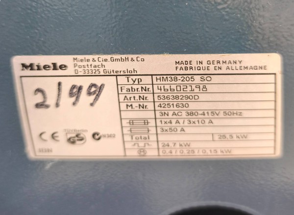 Flat rotary ironer HM38-205 not working Flat rotary ironer HM38-205 not working