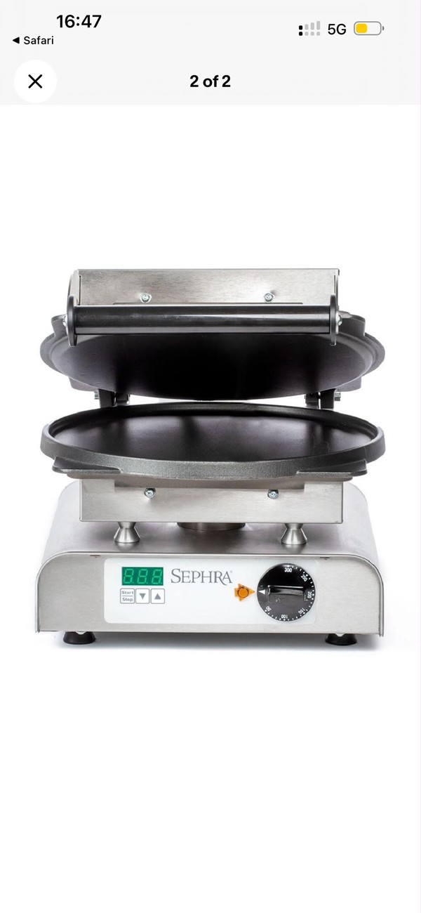 Sephra SE Plus Crepe maker second hand Sephra SE Plus Crepe maker second hand