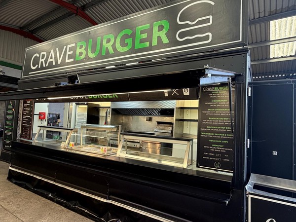 Second Hand 18ft Katercraft Burger & Fries Unit