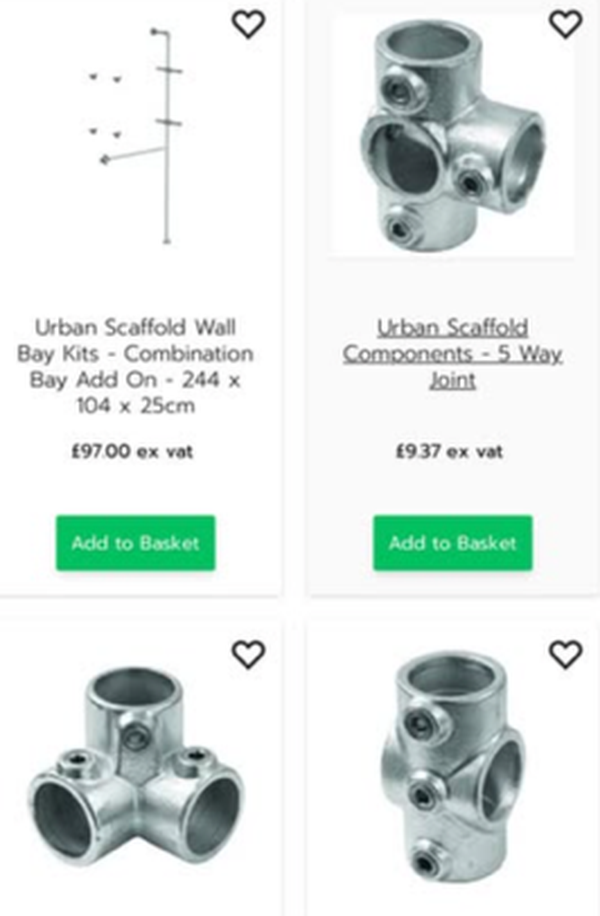 Industrial Scaffold Shelving For Sale Industrial Scaffold Shelving For Sale