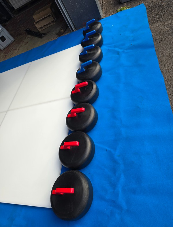 10m x 2m Synthetic Curling Lanes