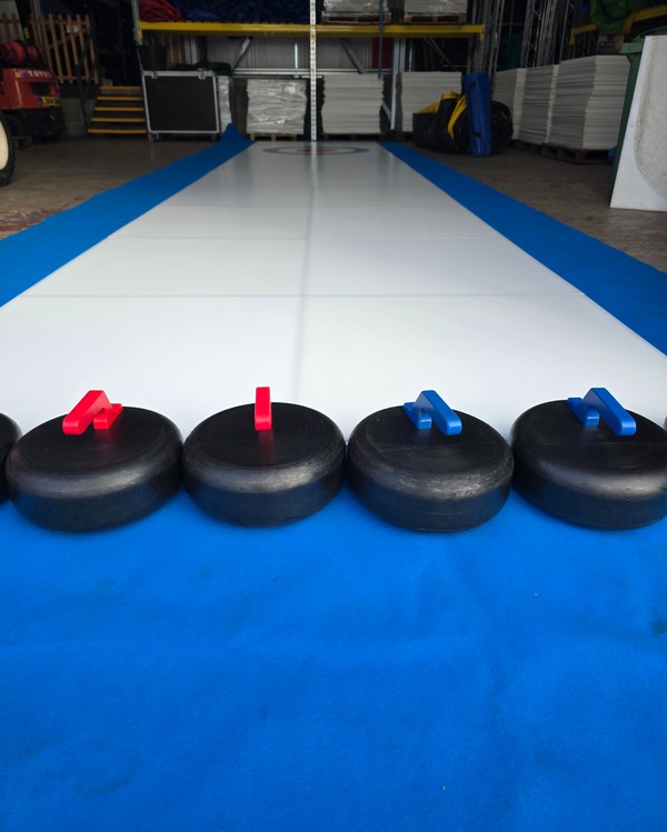 Second Hand 10m x 2m Synthetic Curling Lanes