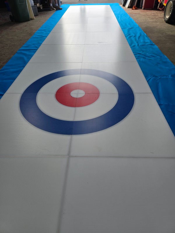 Used Synthetic Curling Lane