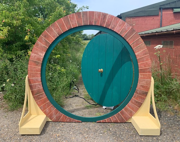 Second Hand Hobbit Door On Castors Second Hand Hobbit Door On Castors