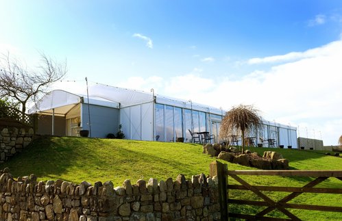 Second Hand Used 12m x 27m Clearspan Marquee For Sale