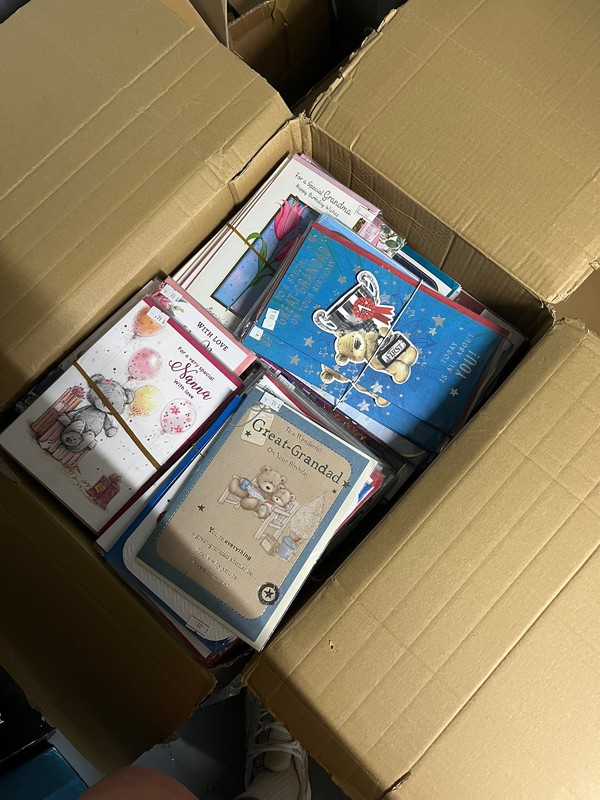 Birthday card stock