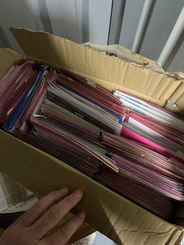 Card shop stock - Valentines day cards