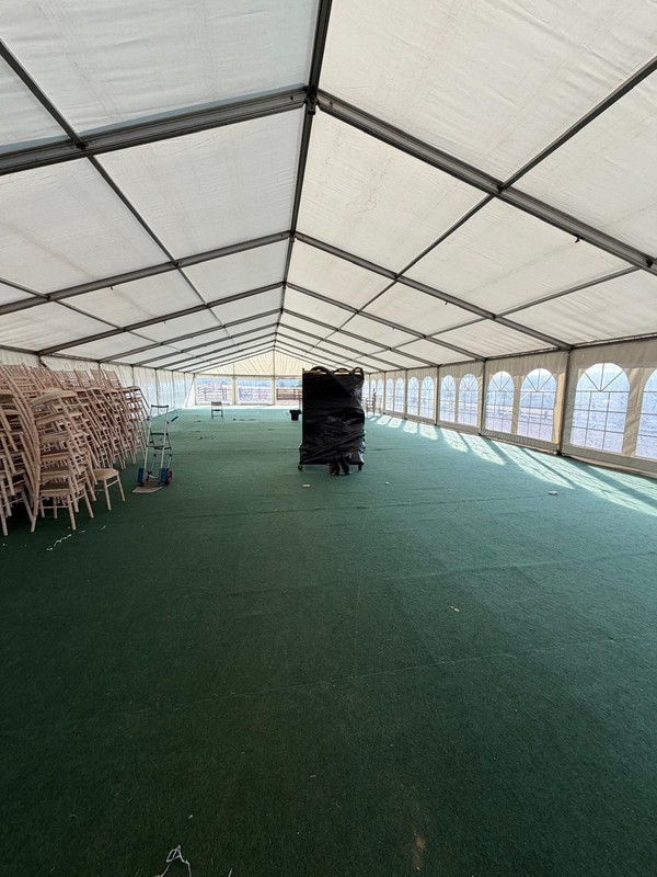 12 m x 30 m framed marquee for sale 12 m x 30 m framed marquee for sale