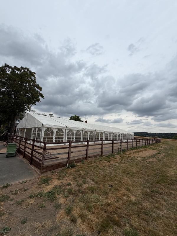 40ft x 100ft Framed / clearspan marquee 40ft x 100ft Framed / clearspan marquee